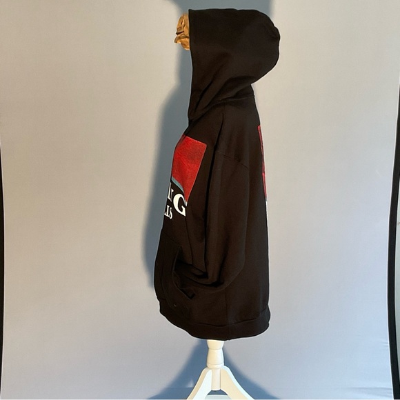 HATE KILLS CIGARETTE Y2K Streetwear Edgy Grunge Skater Counterculture Hoodie - Picture 4 of 12